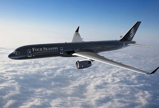 Four Seasons Boeing 757 Private Jet