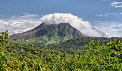 See Rare Views of Montserrat’s Volcanic Landscape From Both Land and Sky