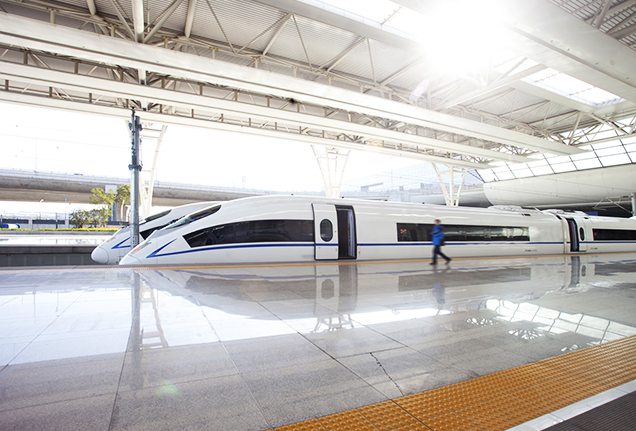 High-speed trains in China