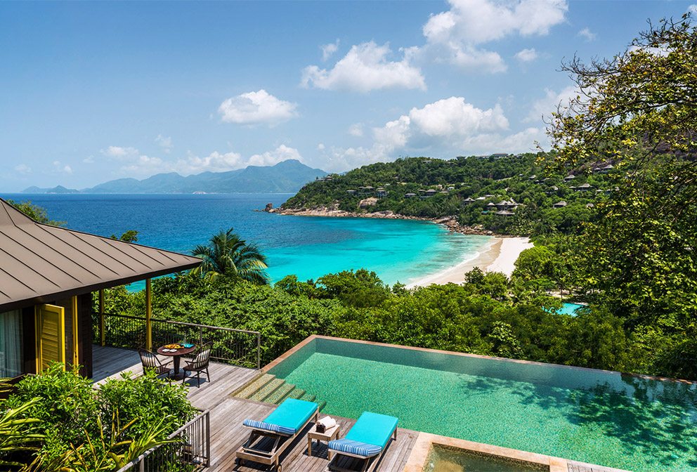 Four Seasons Seychelles View from Ocean View suite