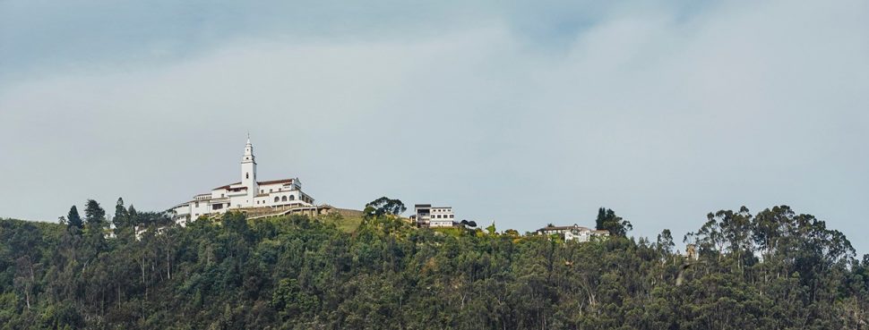 Building on hill
