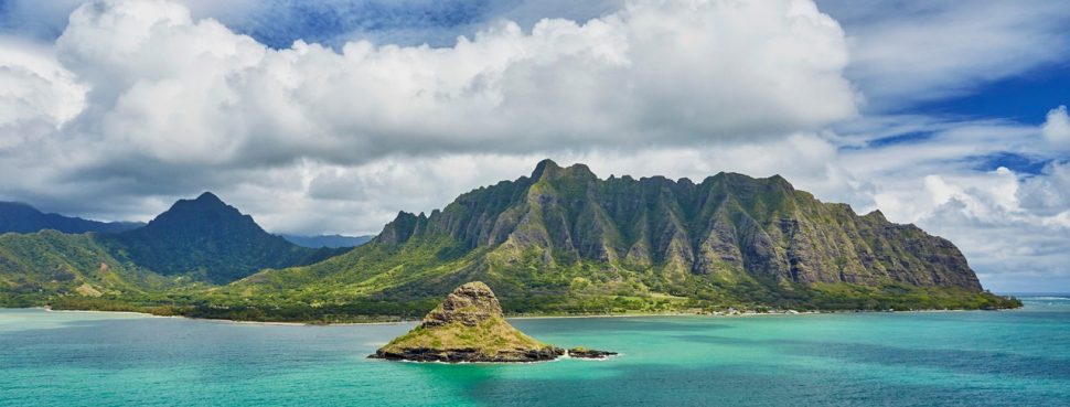 mountain views at Four Seasons Resort Oahu at Ko Olina