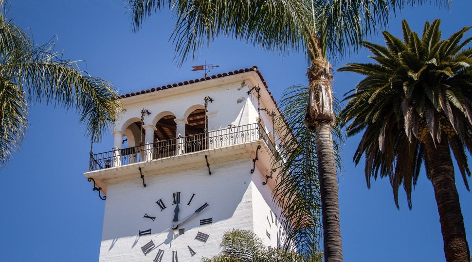 Santa Barbara Courthouse Clock tower