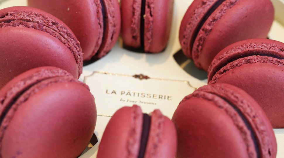 Red macaroons