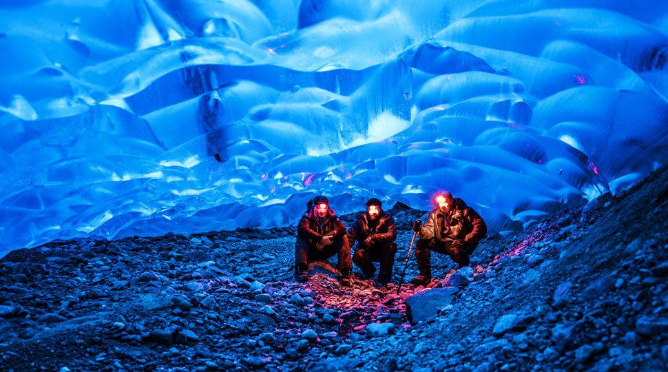 Ice cave tour