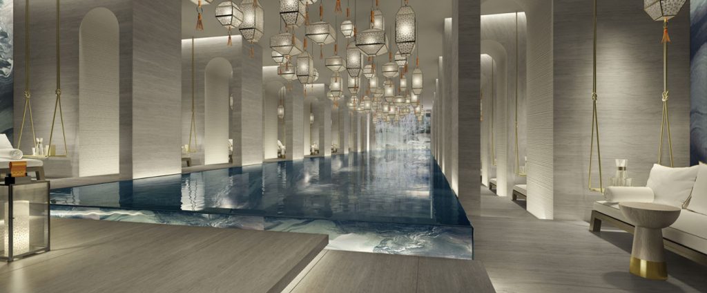 The pool at Four Seasons Hotel Kuwait