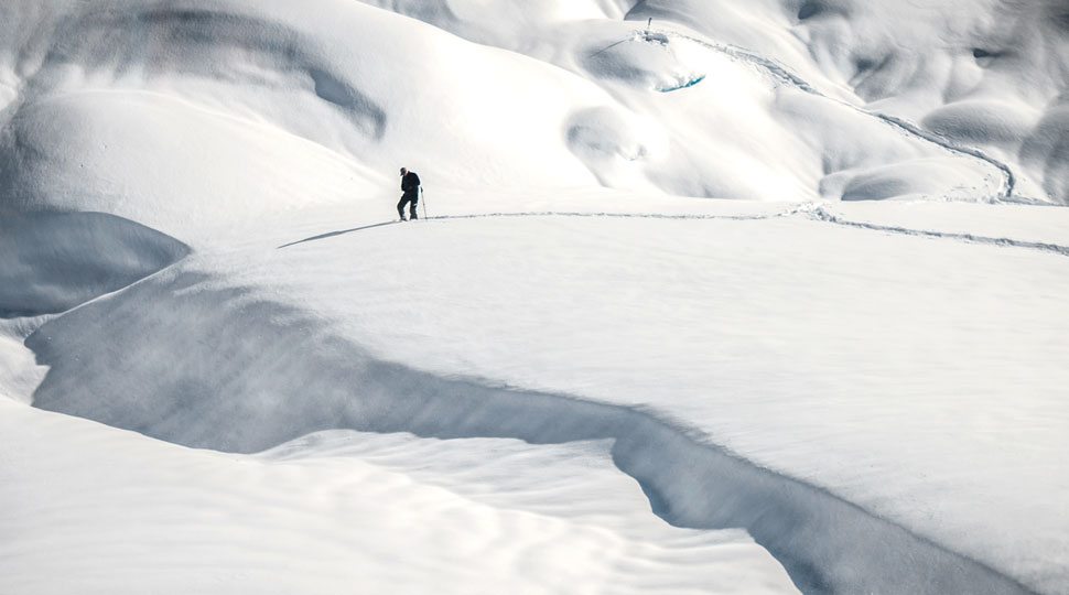 Ice cap in British Columbia
