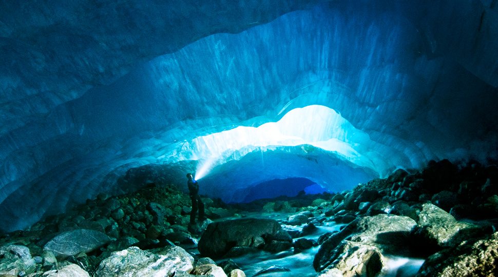 Ice cave tour