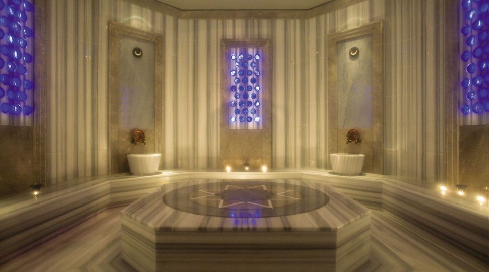 The spa inside Four Seasons Istanbul Hotel.