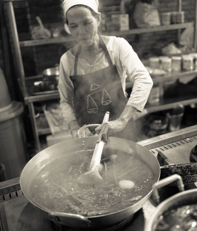 Female chef in Hoi An