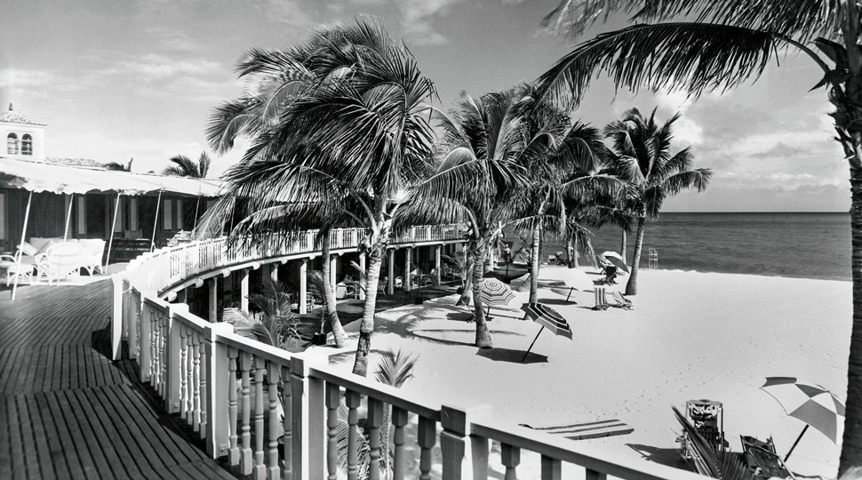 The Promenade for Cabana Row in the 1930s.