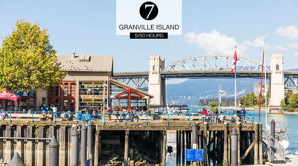 Granville Public Market in Vancouver, Canada.