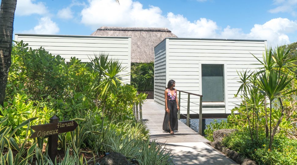 Private villas at the Four Seasons Mauritius.