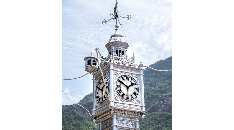 Clock in Victoria, Seychelles