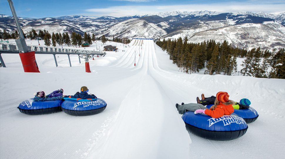 Tubing in Vail