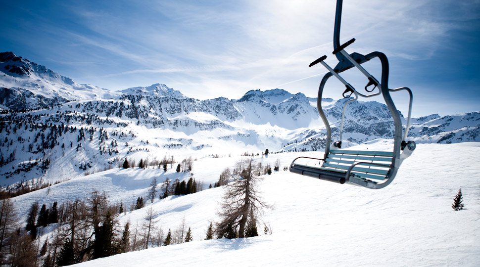 Chair lift in Switzerland