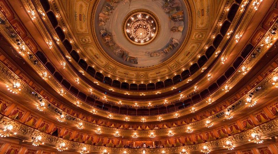 Teatro Colón opera house in Buenos Aires