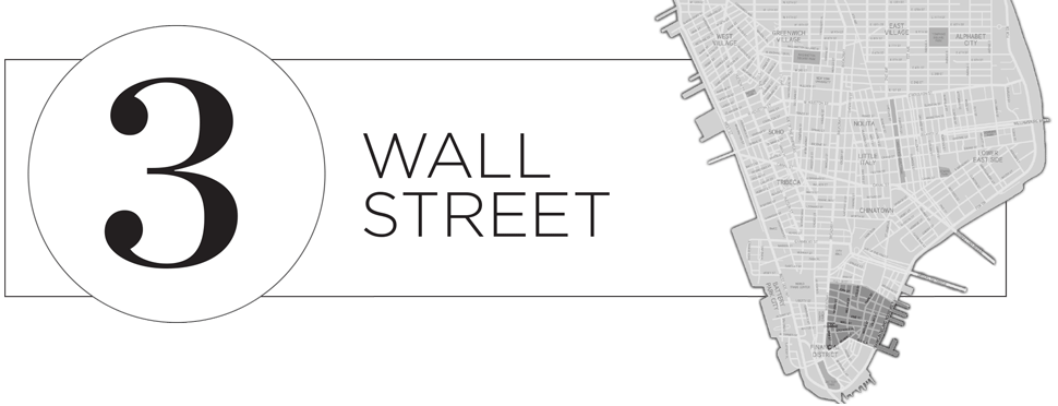3 Wall Street header with map