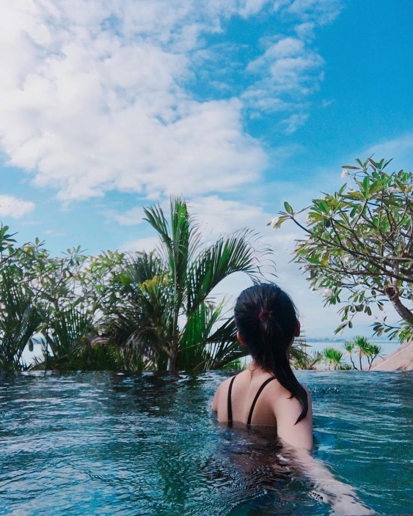 Plunge pool at Four Seasons Resort Bali at Jimbaran Bay