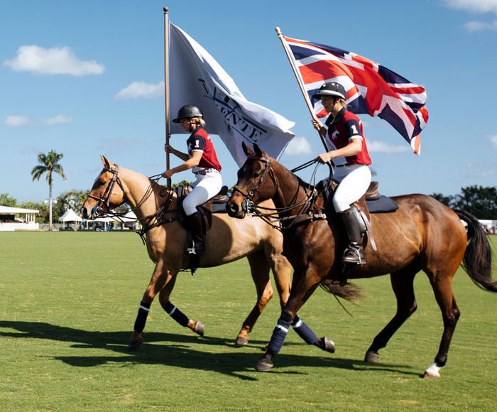 Two polo players