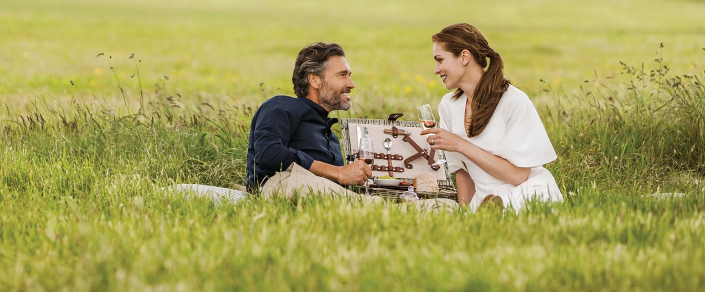 Couples picnic