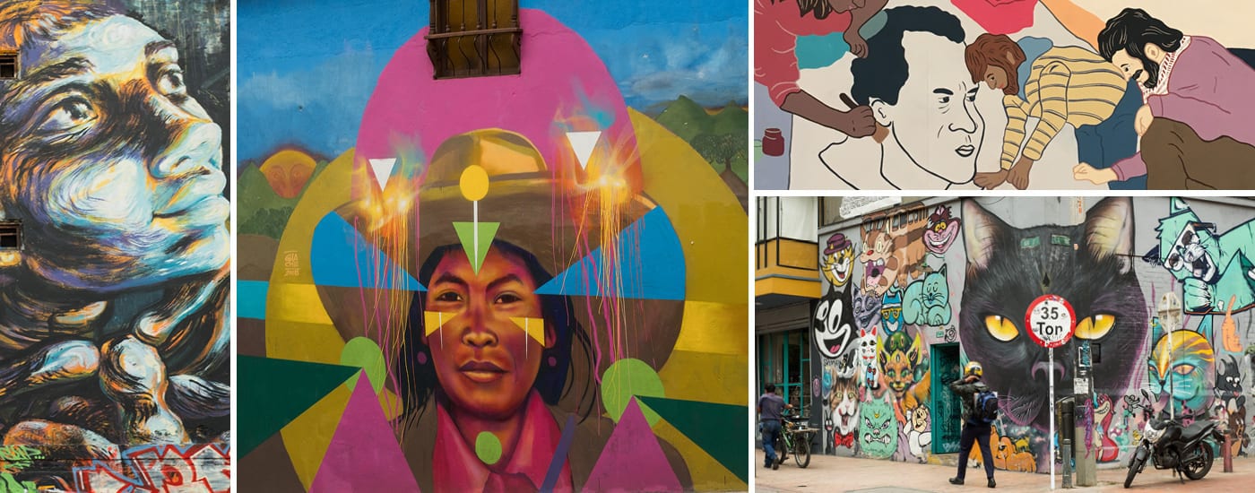 Bogota graffiti and street art