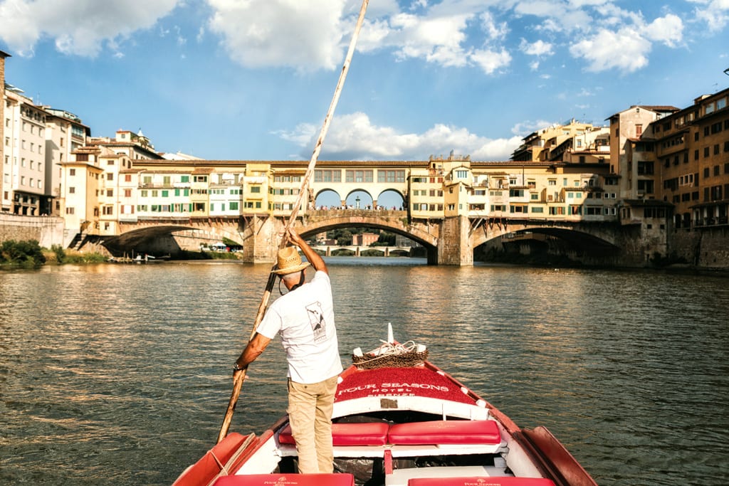 rowboat ride Firenze