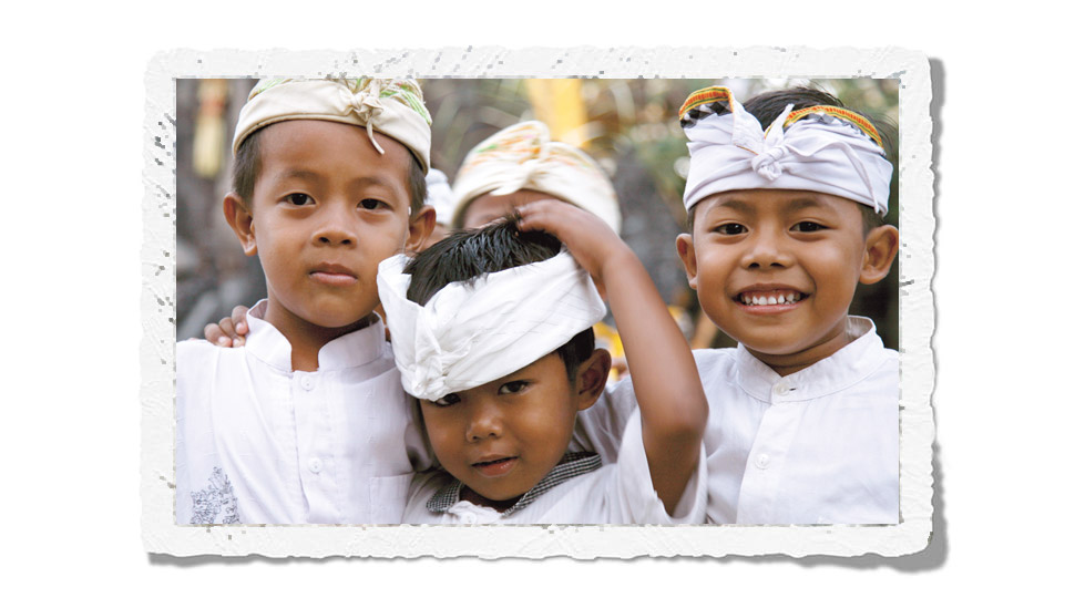 Children in Bali