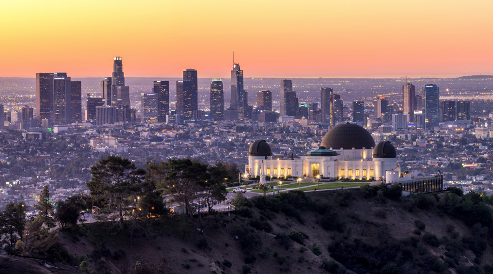 Hollywood Staycation Los Angeles Aerial 2