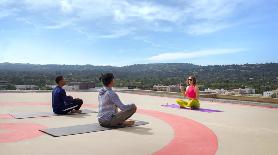 Hollywood Staycation Yoga Alt