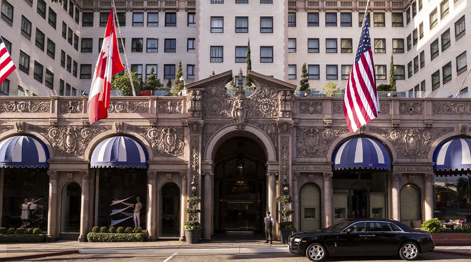 Exterior of Beverly Wilshire, A Four Seasons Hotel